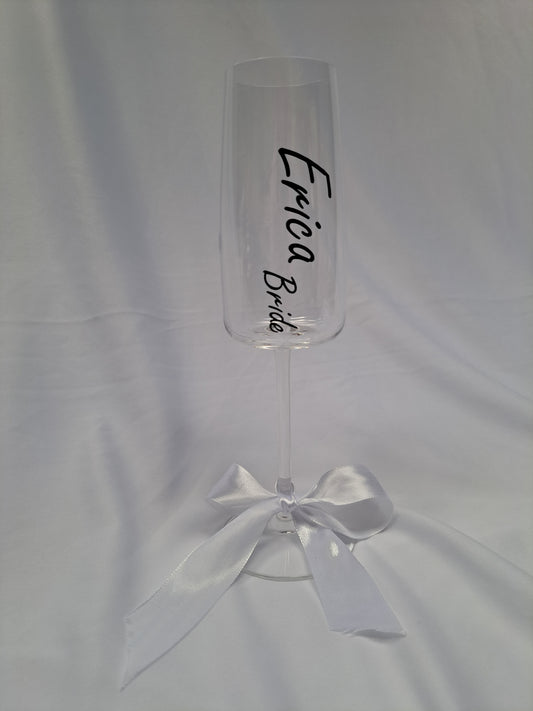 Personalised Champagne Glasses
