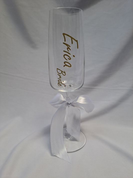 Personalised Champagne Glasses