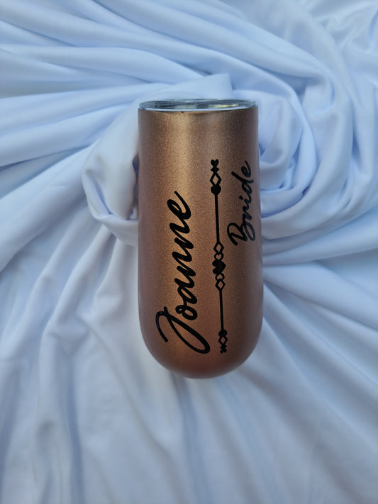 Personalised Champagne Tumblers